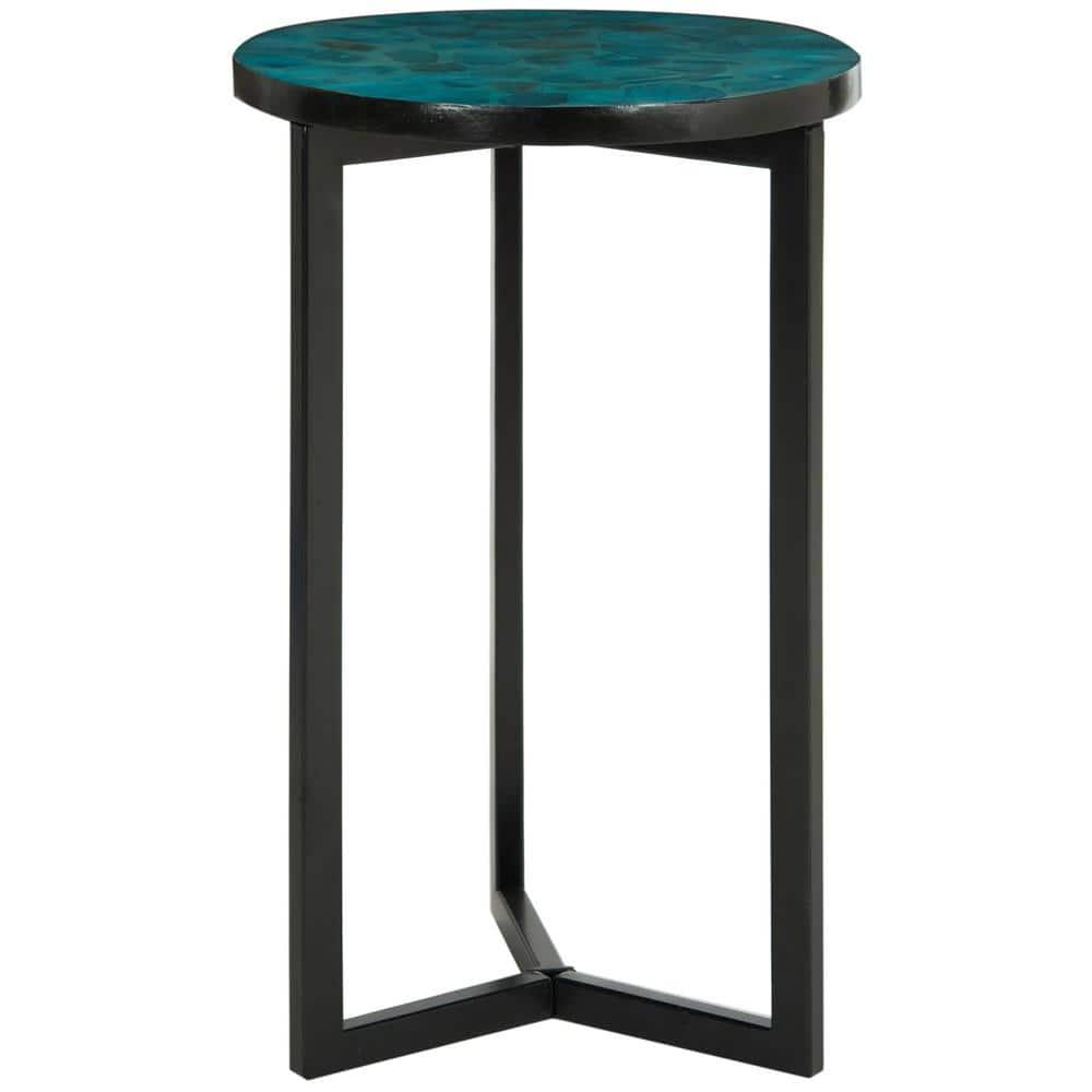 Zaira End Table - Blue/Green - Safavieh.
