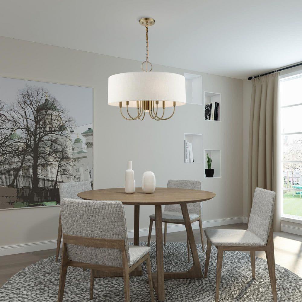 Dovecove Winscombe Shaded Drum Chandelier