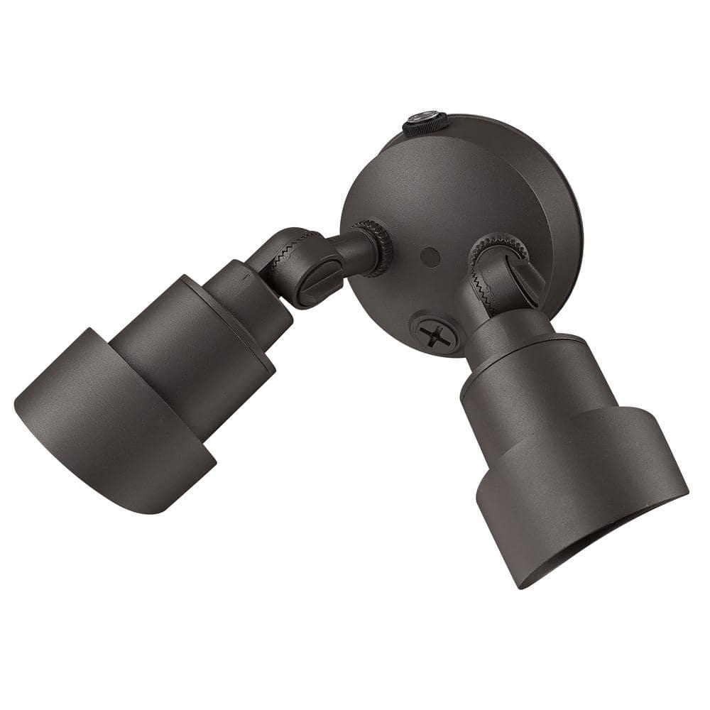 Acclaim Lighting LFL2ABZ 2-Light Architectural Bronze Integrated LED Adjustable Head Floodlight