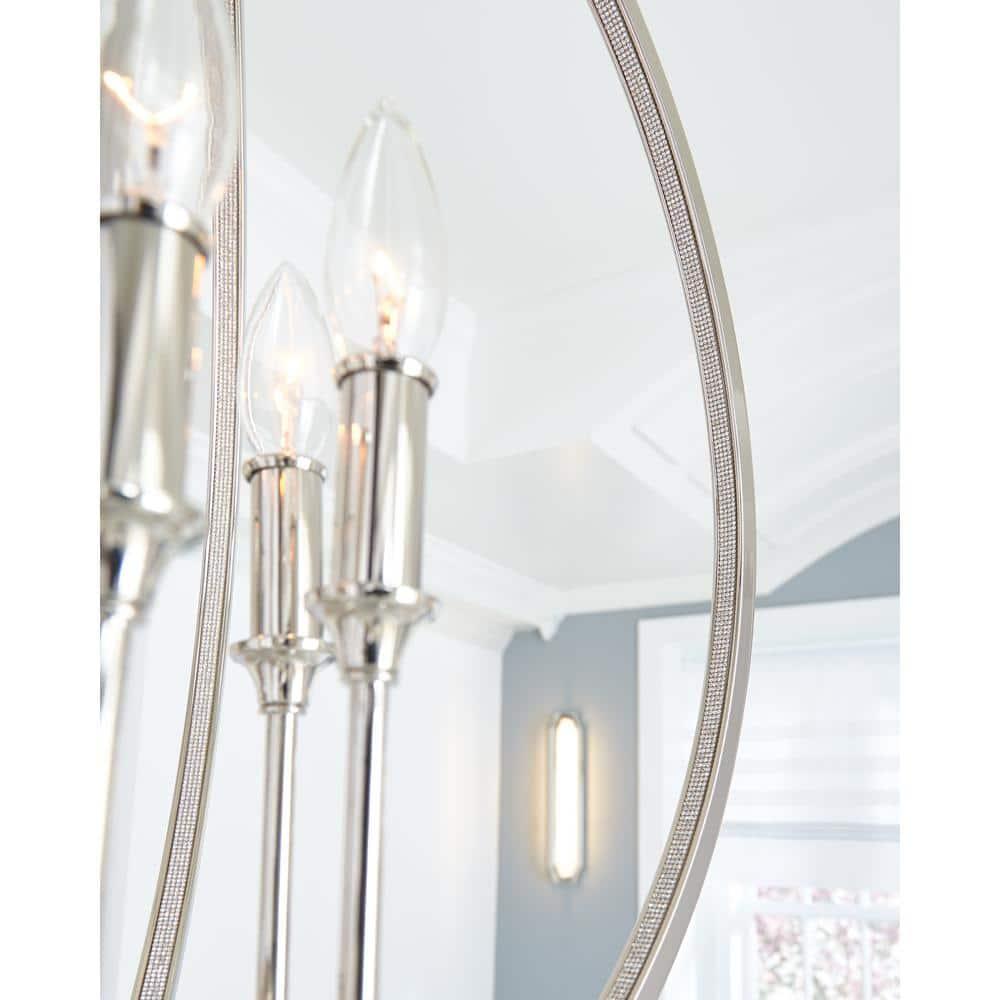 Corinne 6-Light Polished Nickel Hanging Pendant