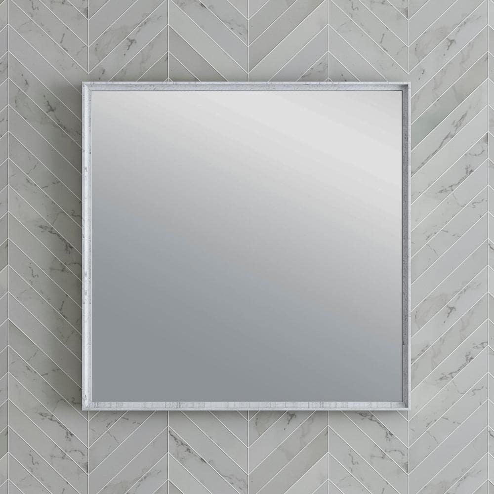 Fresca Formosa Wood Flat Wall Mirror