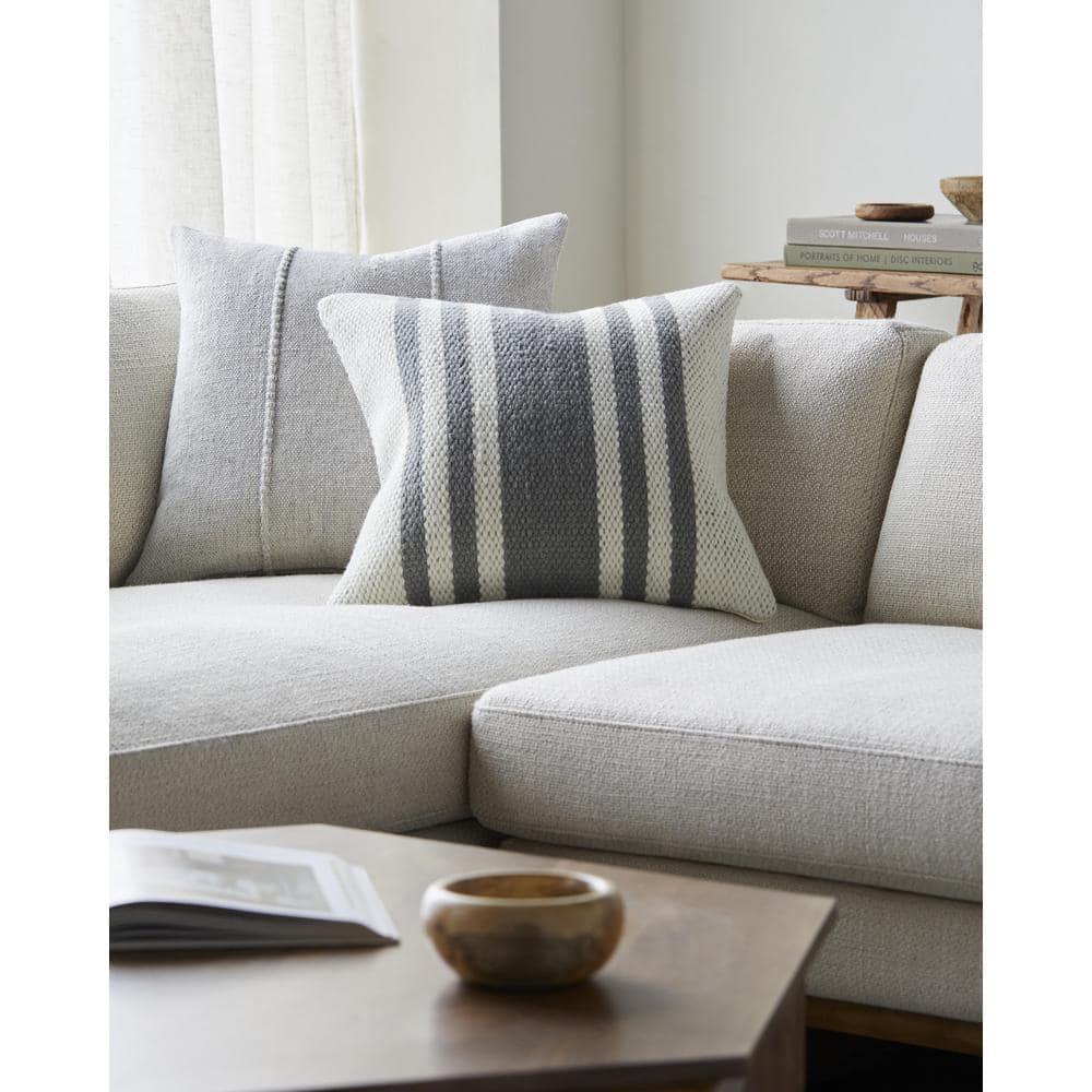 Becki Owens x Livabliss Brett Reversible Throw Pillow