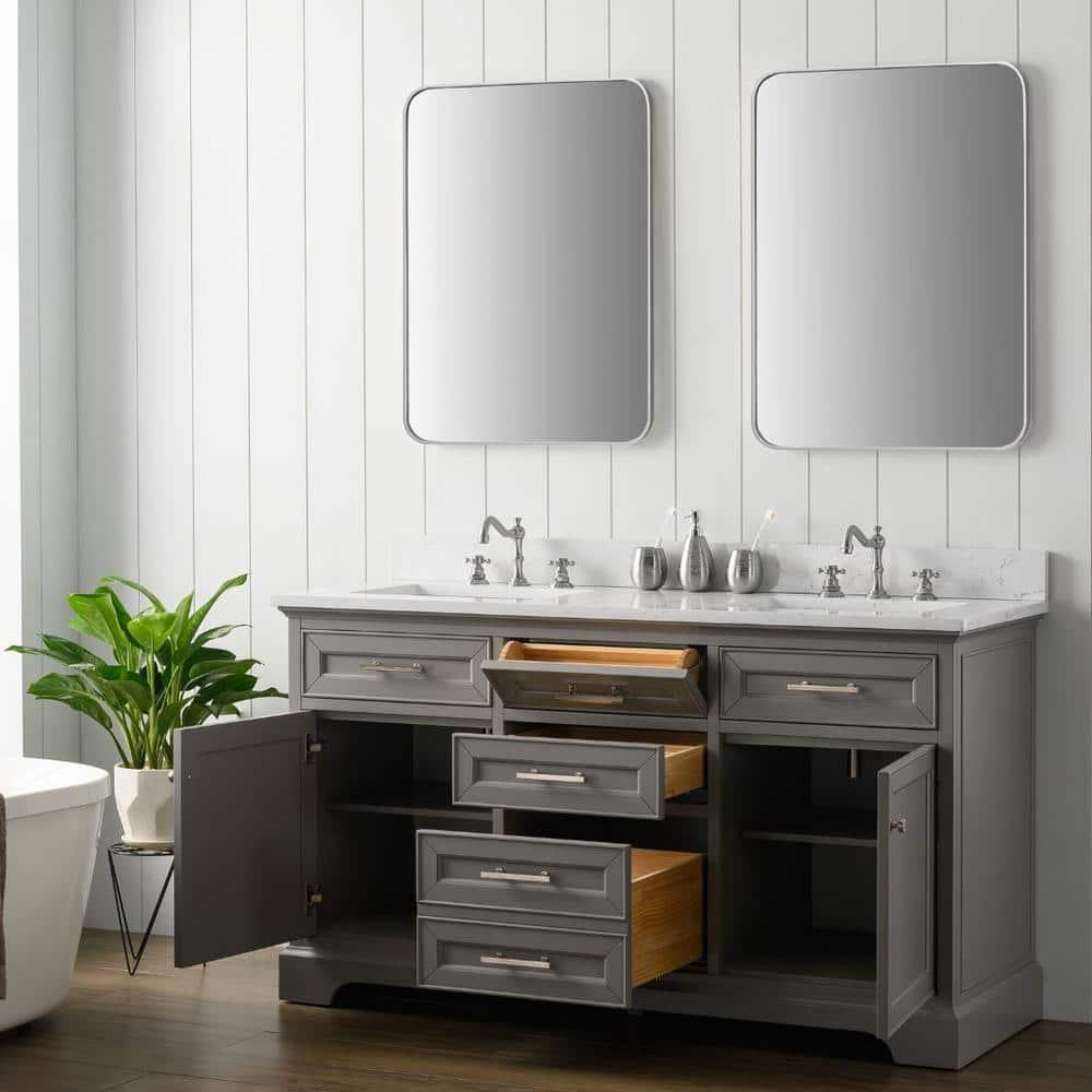 Sudio Design Thompson 60" W Double Vanity & Reviews | Perigold