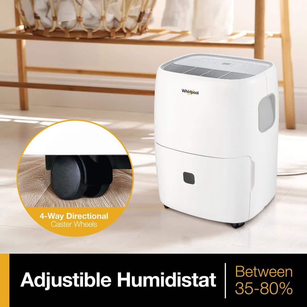 Whirlpool 23 Pint Dehumidifier for Rooms up to 1500 Sq. Ft. & Reviews | Wayfair