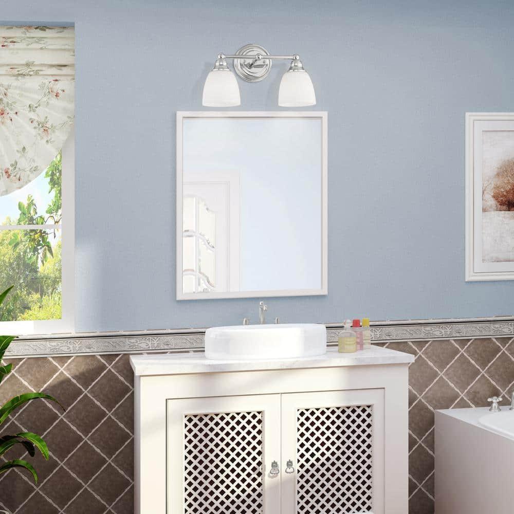 Livex Lighting Somerville 2 - Light Vanity in  Polished Chrome