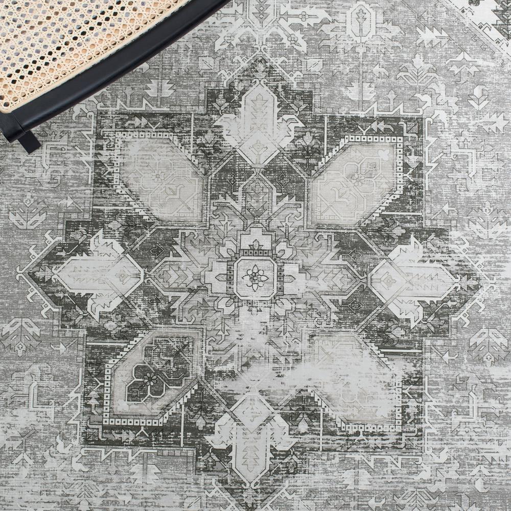 Tucson TSN102 Power Loomed Machine Washable Area Rug - Dark Sage/Ivory - 3'x5' - Safavieh.
