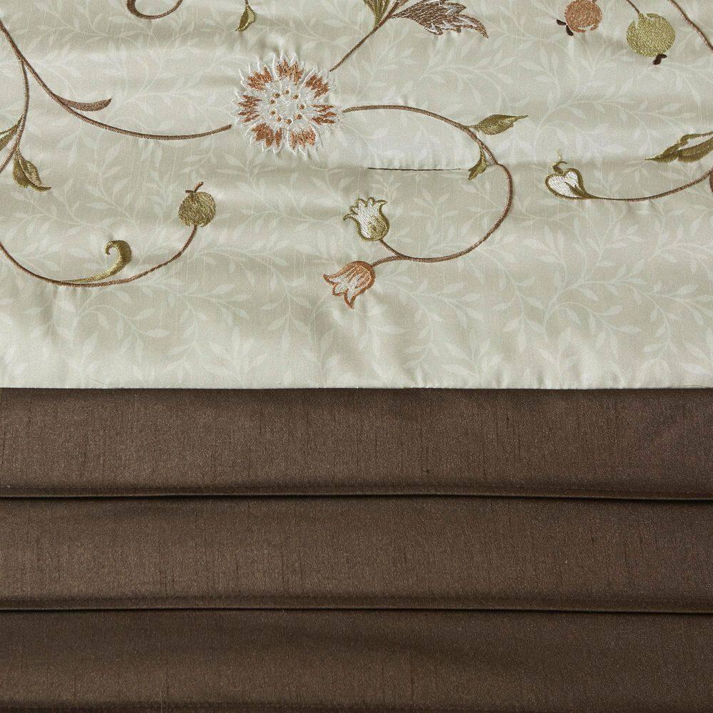 Madison Park Serene Embroidered 7 Piece Comforter Set