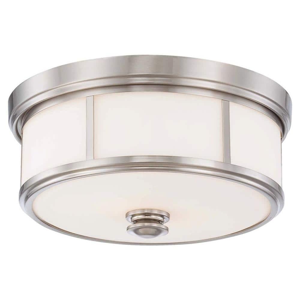 Minka Lavery - Harbour Point - 2 Light Flush Mount in Transitional Style - 6.5