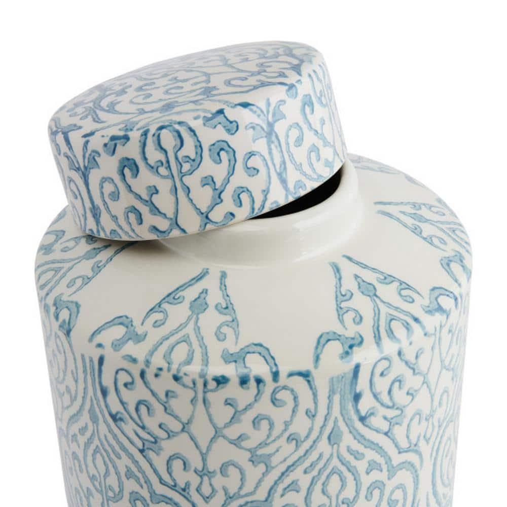Ceramic Ginger Jar (10-1/8") - Storied Home