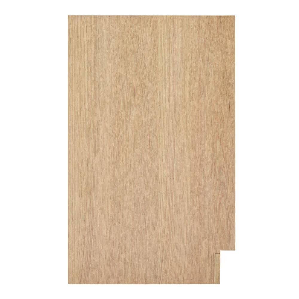 Ariel Kelley 66 Inch Double Sink Base Cabinet In Oak