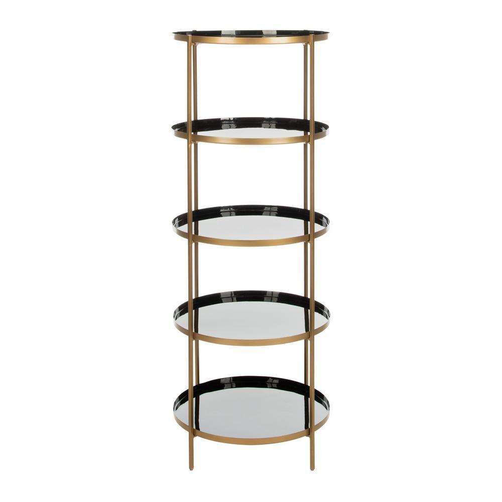 Everly Quinn Enamel Etagere Bookcase