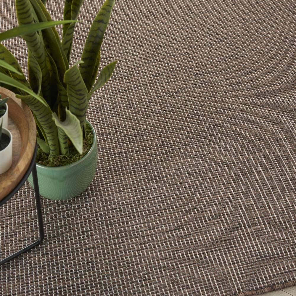 Ebern Designs Southwestern Machine Woven Polypropylene Indoor / Outdoor Area Rug in Natural