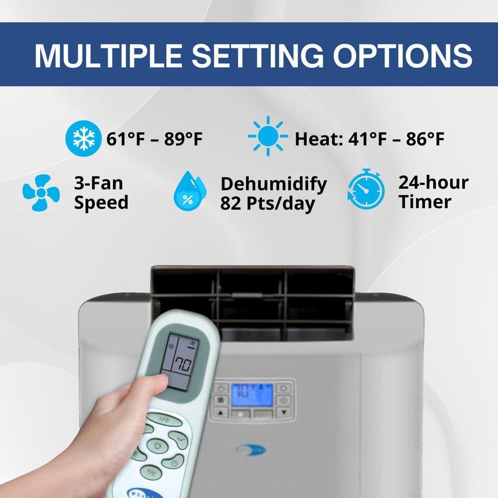 Whynter Whynter Elite 12000 BTU Dual Hose Portable Air conditioner and Heater for 400 sq. ft.