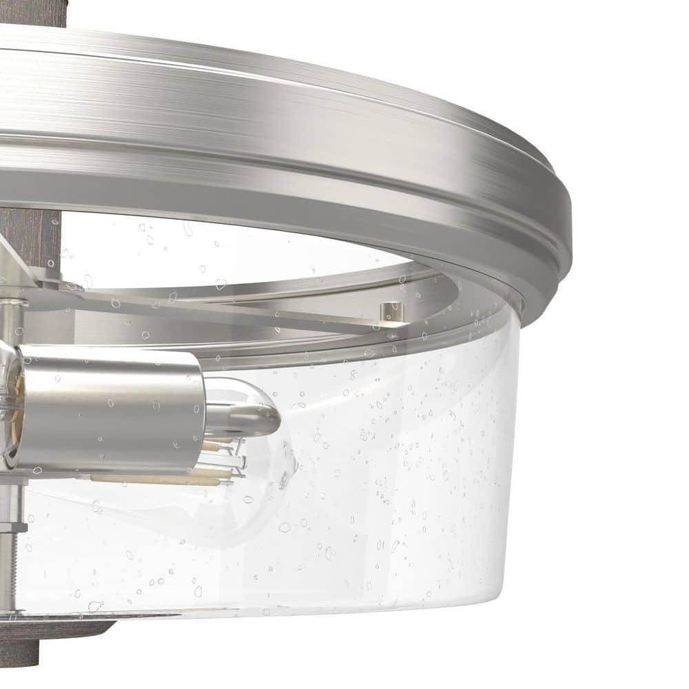 Hunter Fan River Mill 2 Light 15" Semi Flush Mount