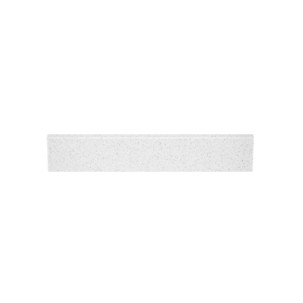 21.14" x 4" Engineered Marble Bathroom Sidesplash