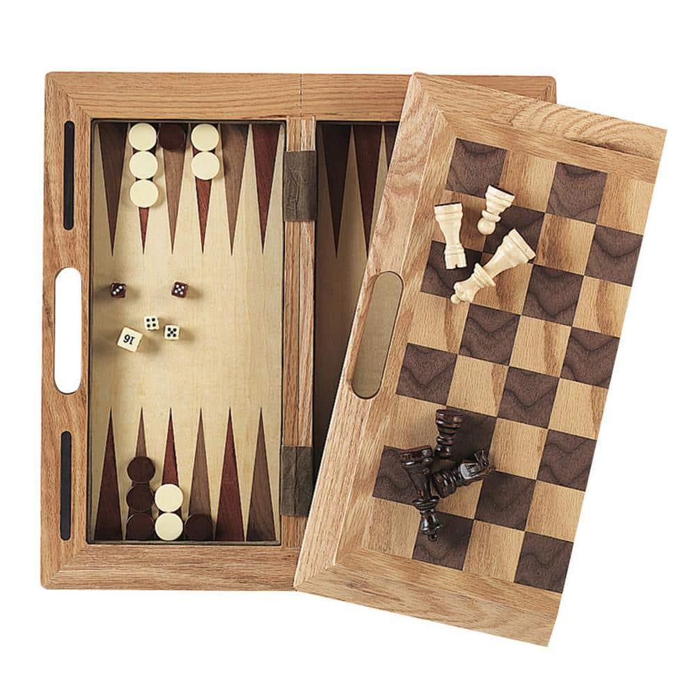 Phantoscope Classics Dutchman 3-In-1 Combo Folding Board Game Set