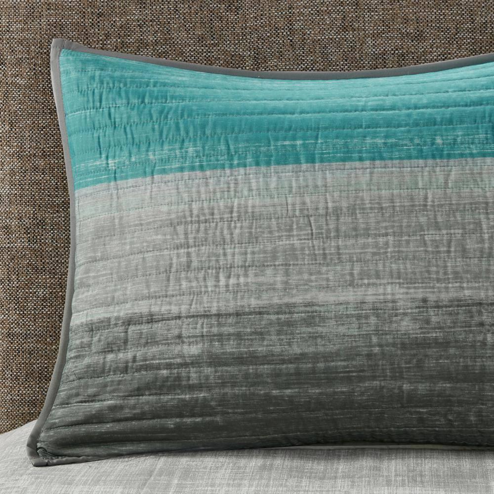 Madison Park Essentials Saben Microfiber Quilt Set with Cotton Bed Sheets