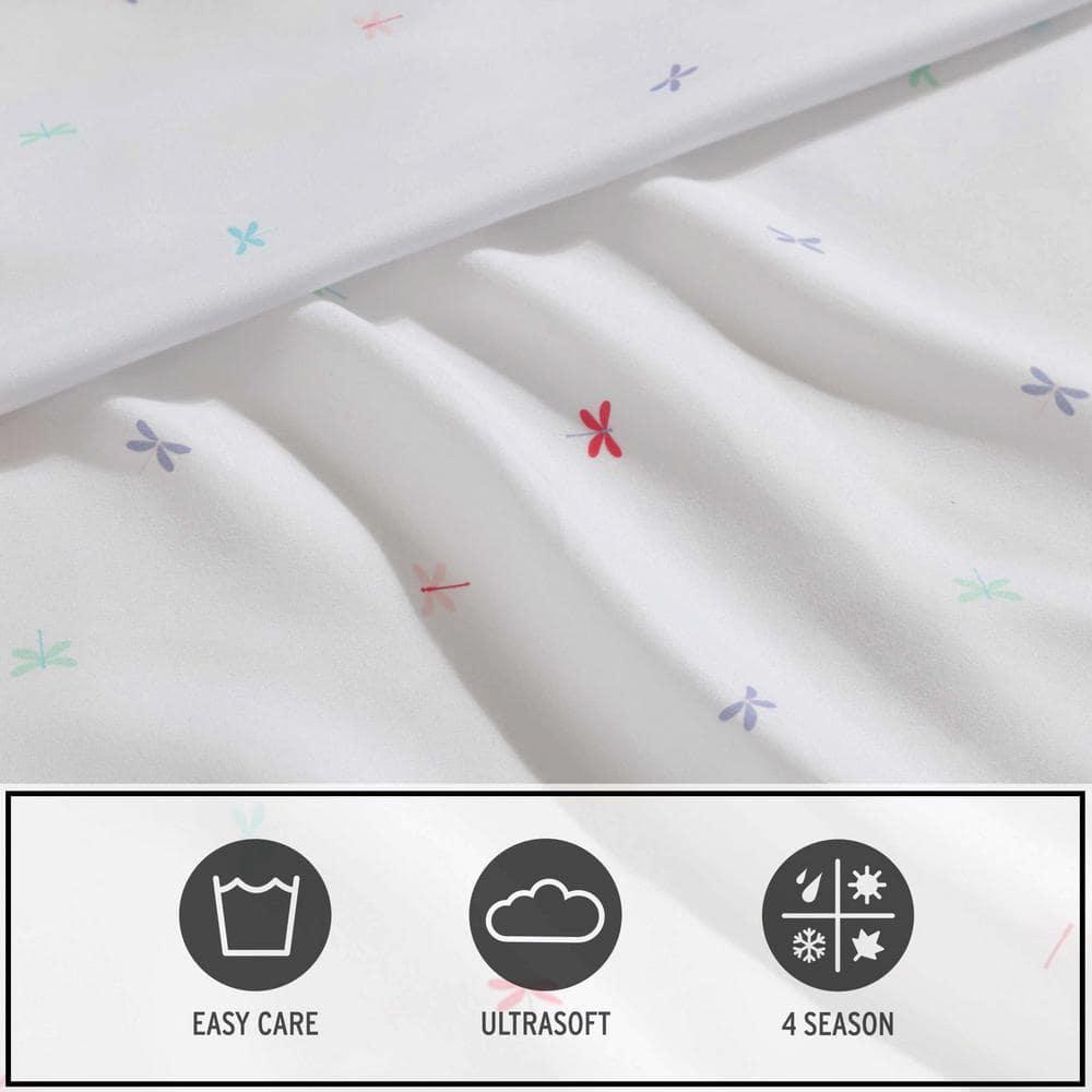 Eddie Bauer Dragonflies Pink Queen Sheet Set