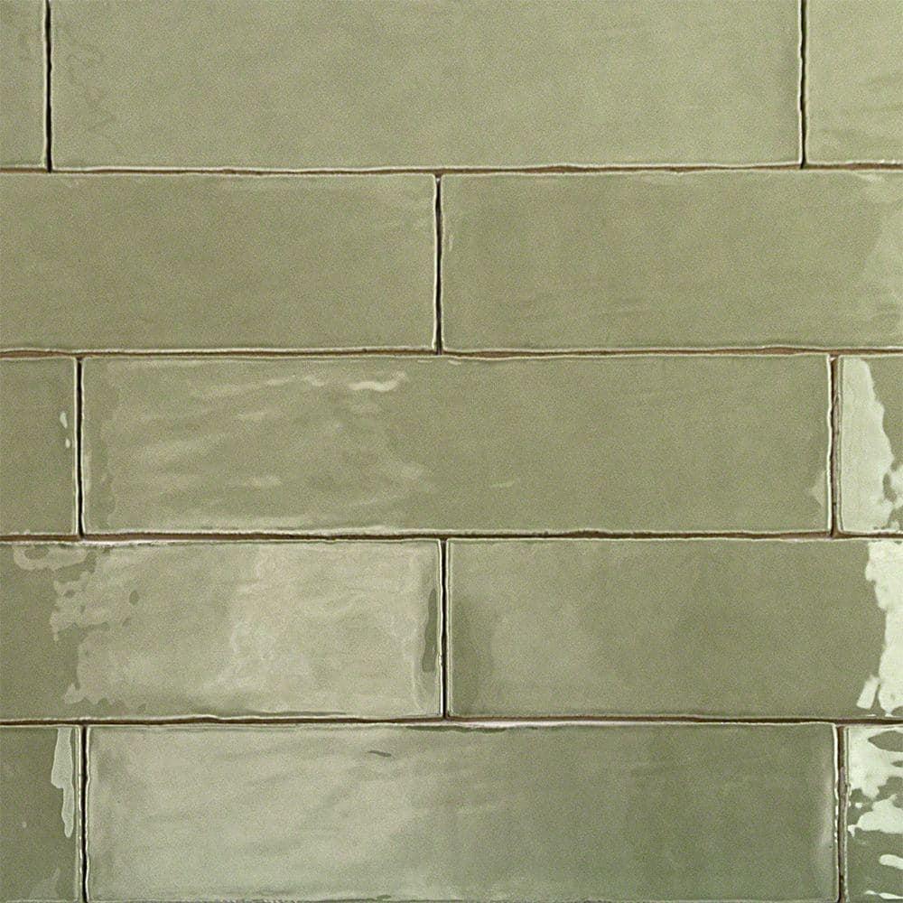 Barcelona 3" W x 12" L Polished Ceramic Subway Wall Tile (10.76 Sq. Ft. / Case)