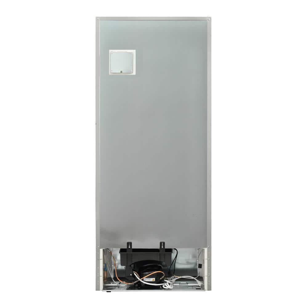 Equator Advanced Appliances Equator 14.3 cf Stainless Refrigerator-Freezer Top Mount Frost Free E-Star Europe RF 142 S