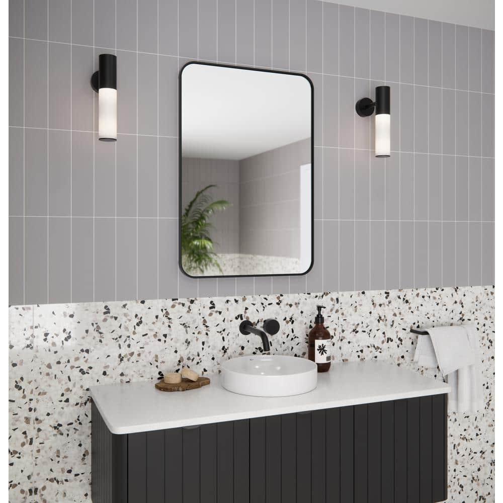 Stainless Steel Recessed Framed Single Door Medicine Cabinet with Adjustable Shelves