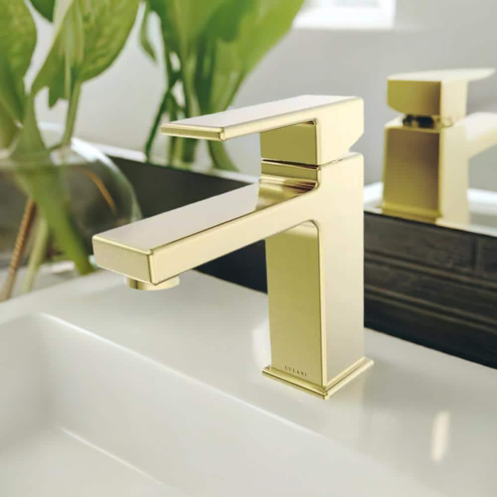 Lulani Capri Single Hole Bathroom Faucet with Drain Assembly