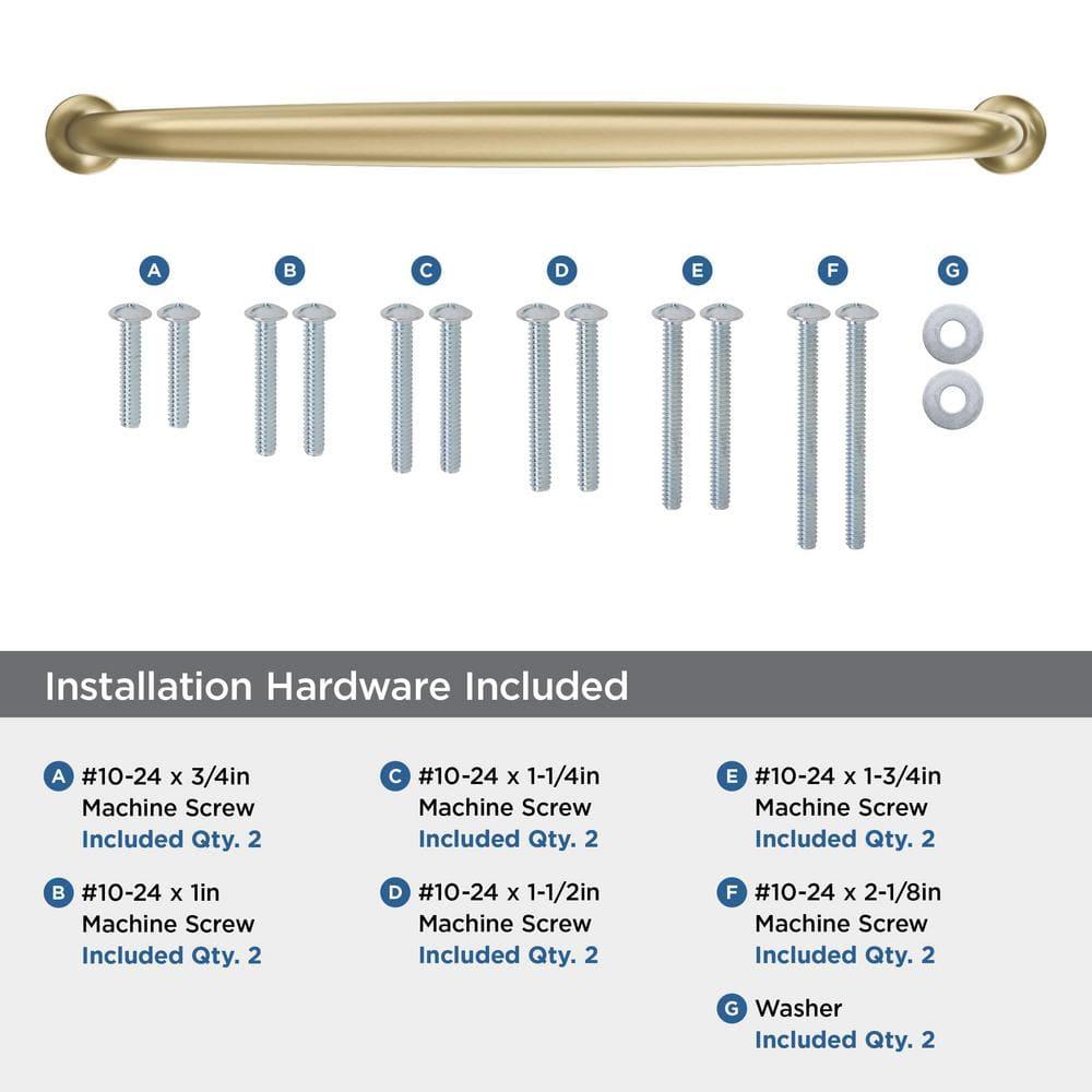 Amerock Renown 12 inch (305mm) Center-to-Center Champagne Bronze Appliance Pull