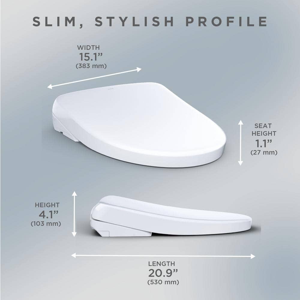 Washlet® Electronic Contemporary Elongated Auto Open/Close Lid Bidet Seat