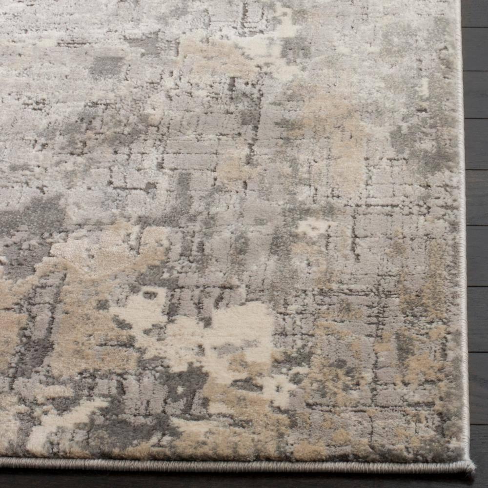 Meadow 100 MDW178 Power Loomed Indoor Area Rug - Grey - 4'x6' - Safavieh