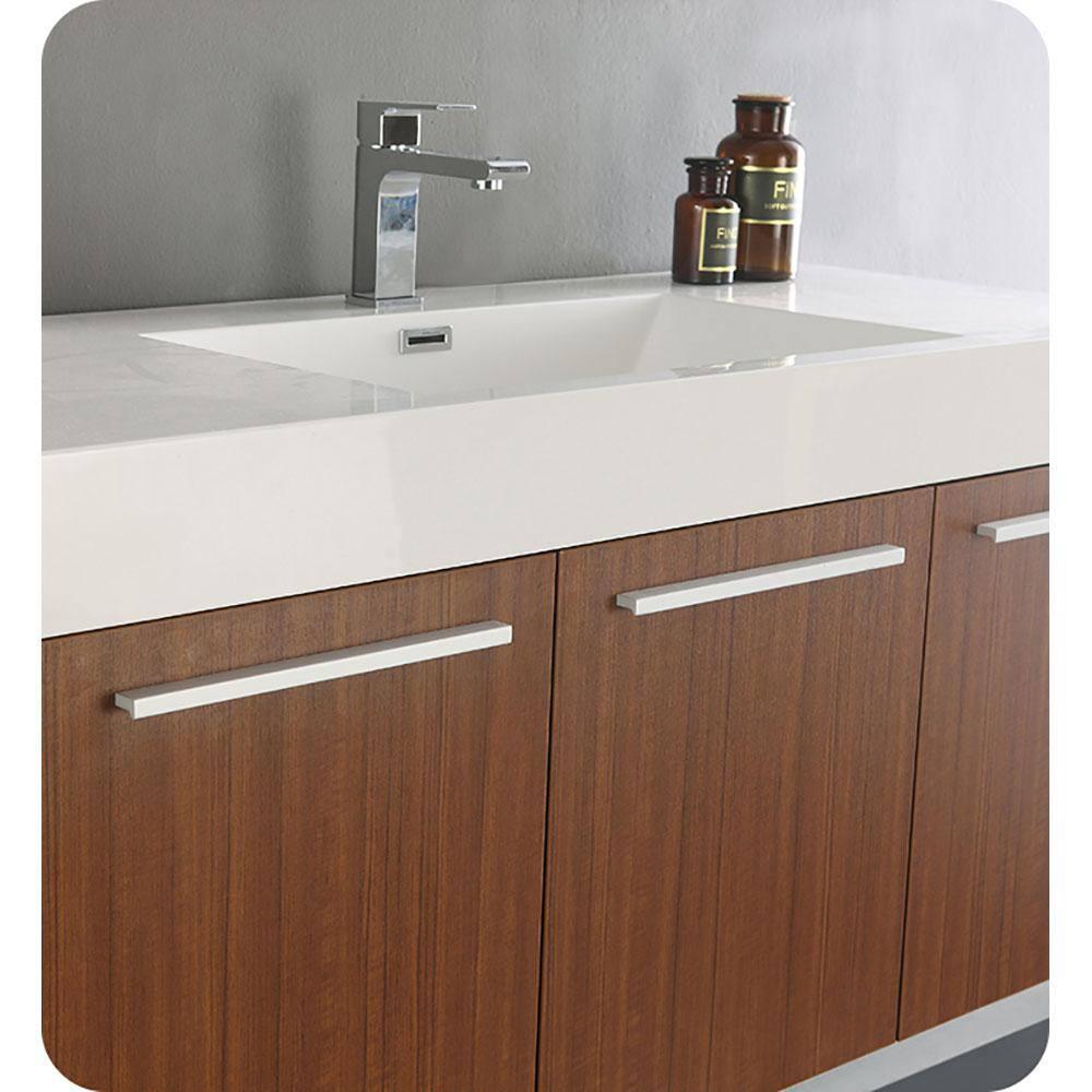 Vista 47" Wall-Mounted Single Sink Bathroom Vanity Set