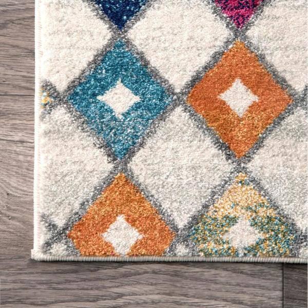nuLOOM Moroccan Blythe Multicolor 2' x 3' Transitional Area Rug