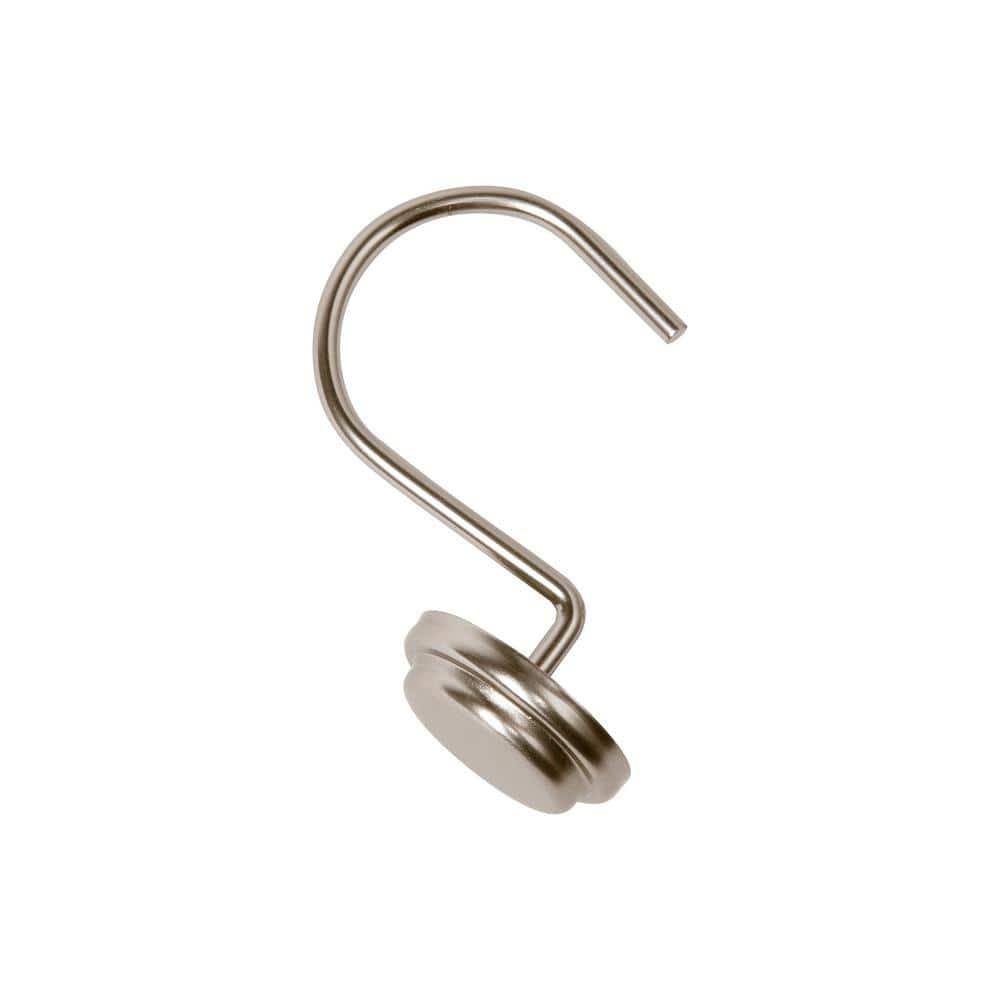 Utopia Alley Alley Steel Shower Curtain Hook (Set of 12)