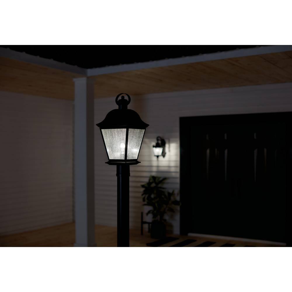 Kichler Lighting Mount Vernon 1 - Light Post Light in  Black