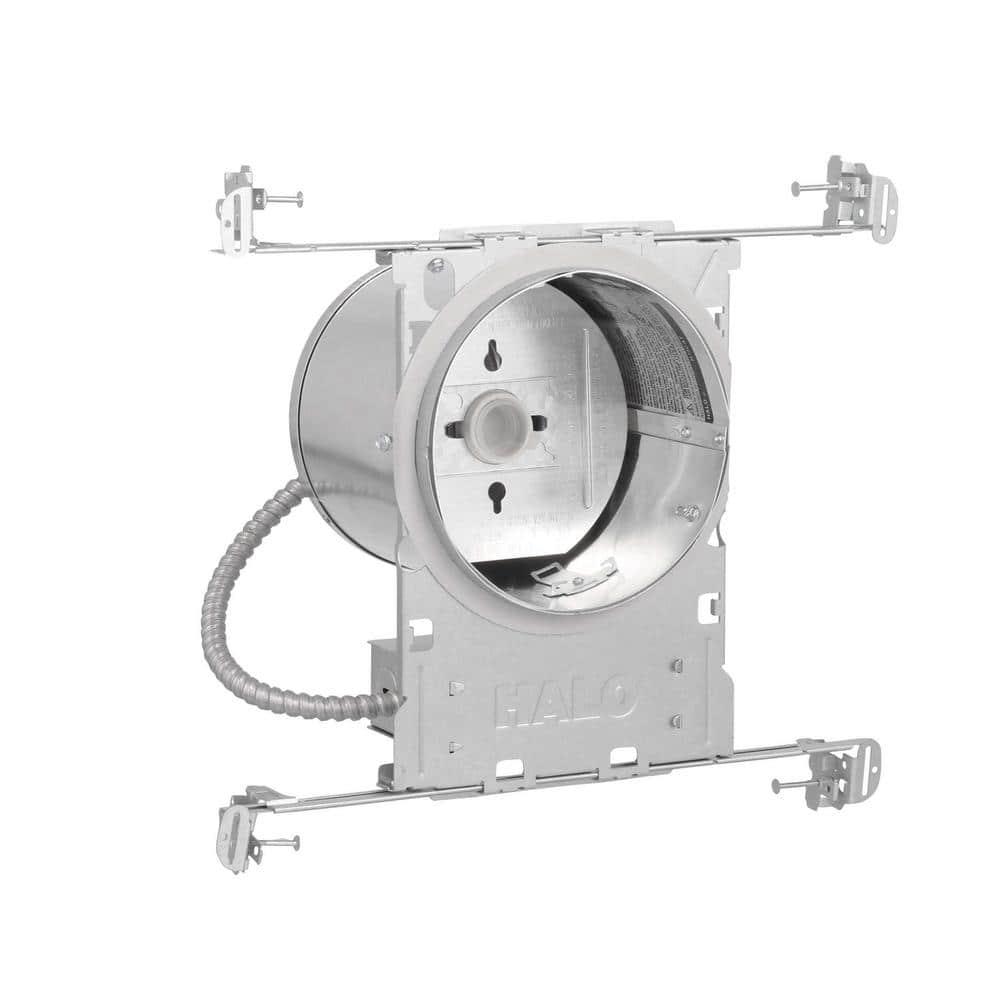 6-Pack Aluminum 6" IC Rated Recessed Housing for LED and Incandescent