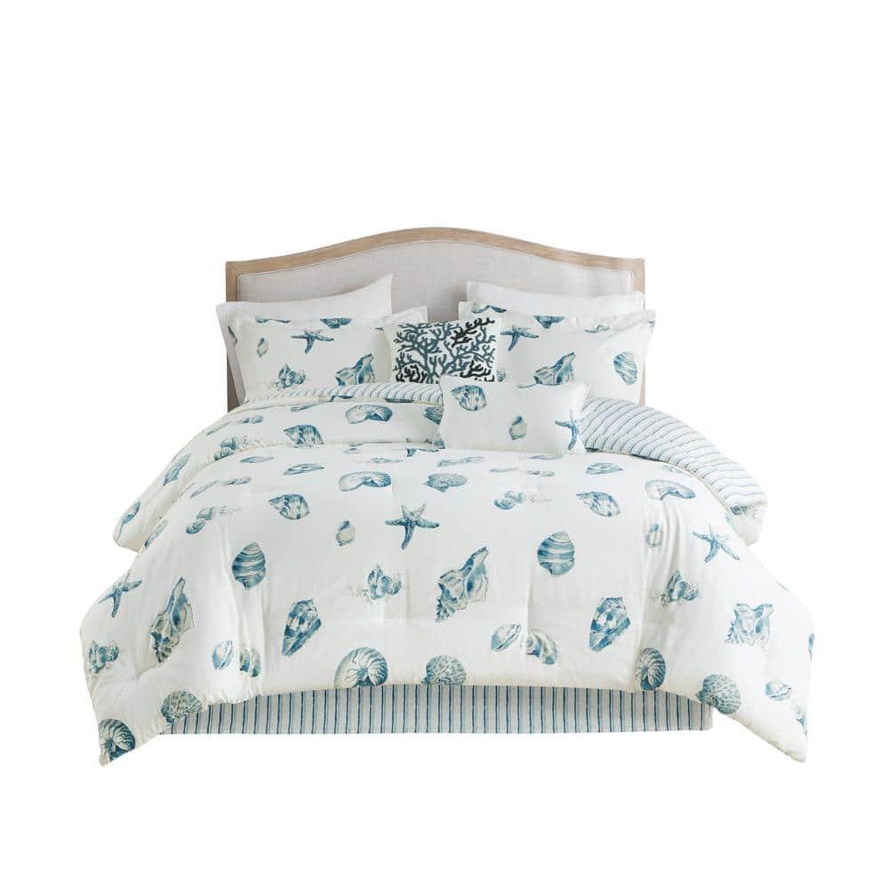 Harbor House Beach House Reversible Coastal Cotton Twill Comforter Set
