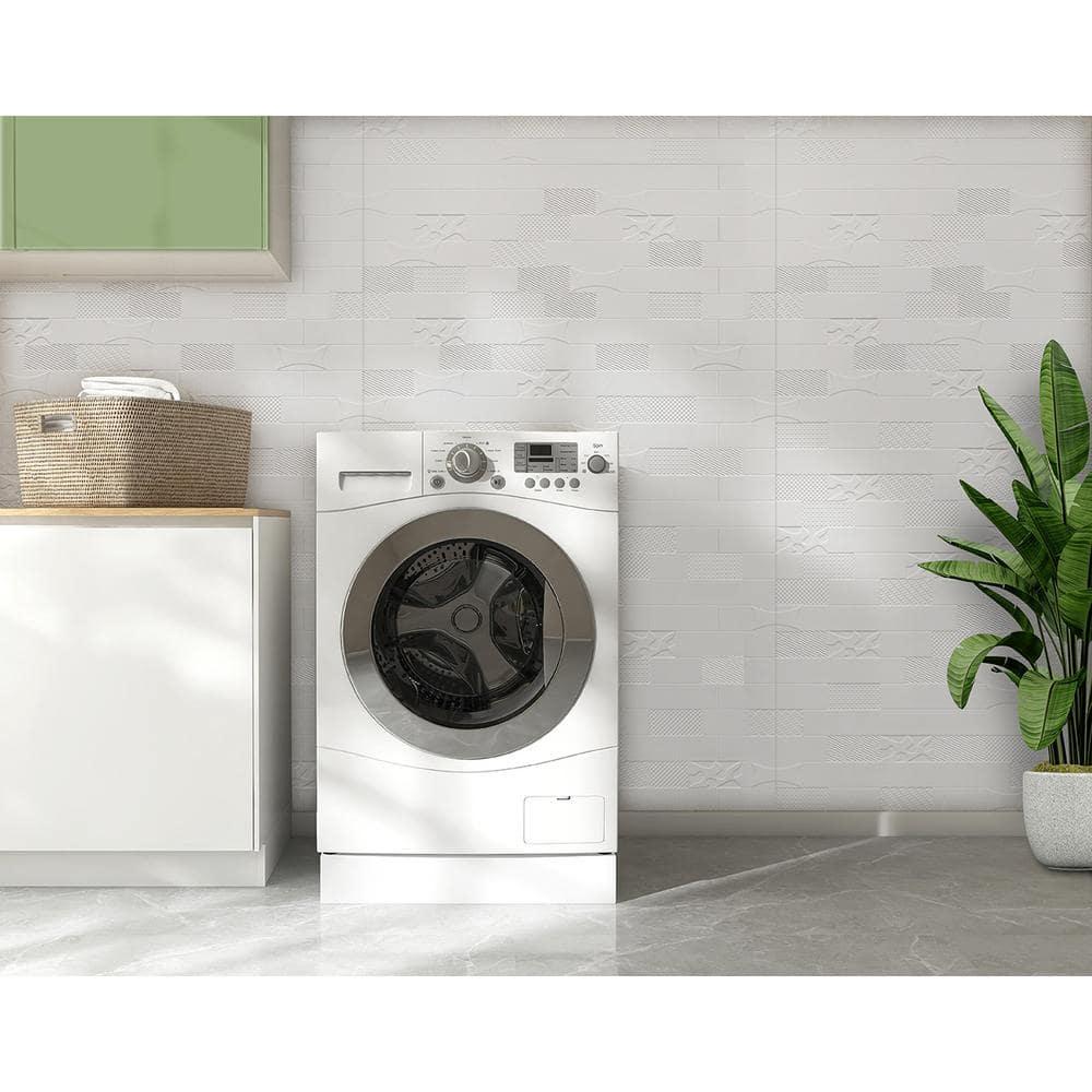 Versa MirroFlex 4ft. x 8ft. Glue Up PVC 3D Wall Panels 160 sq.ft.