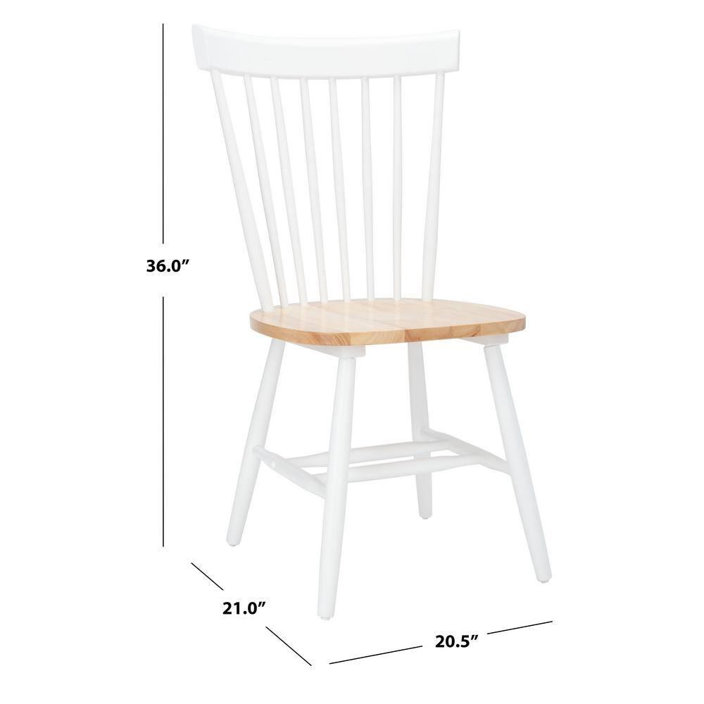 Parker 17"H Spindle Dining Chair (Set of 2)  - Safavieh