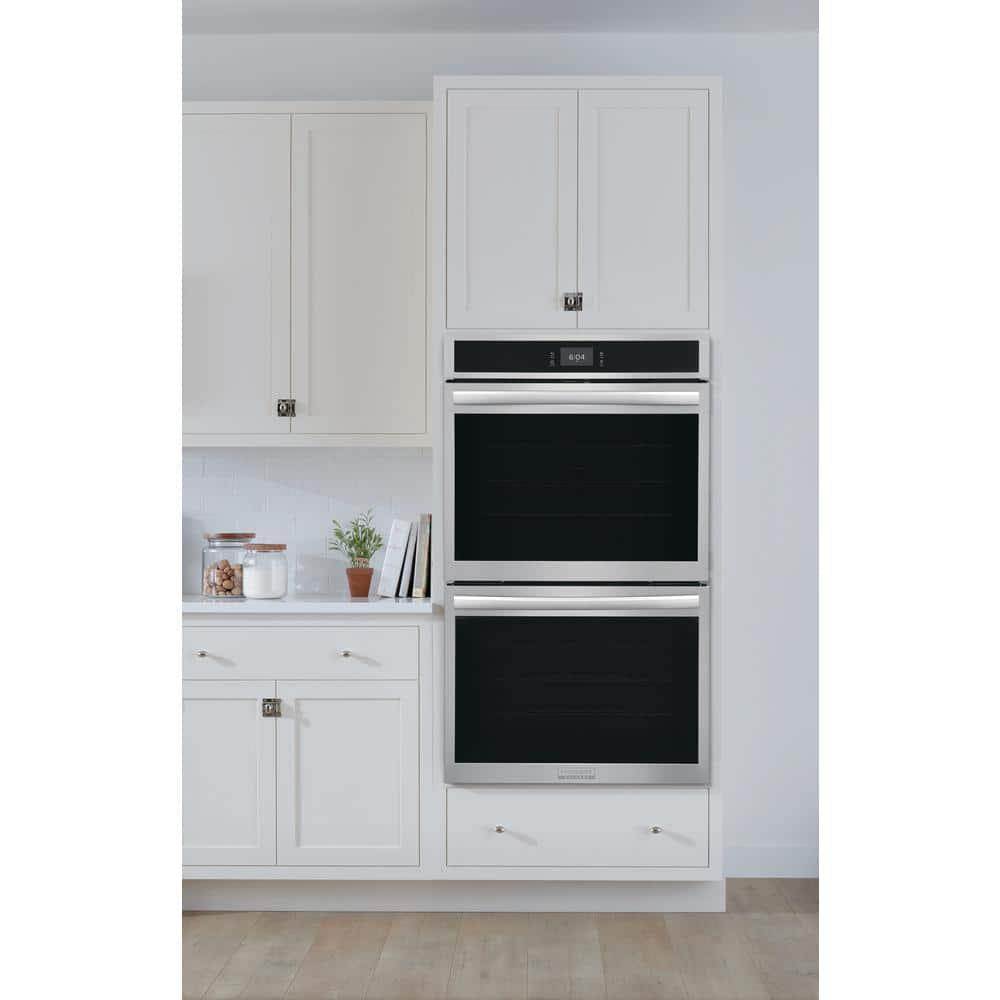 Stainless Steel Double Electric Wall Oven with Convection