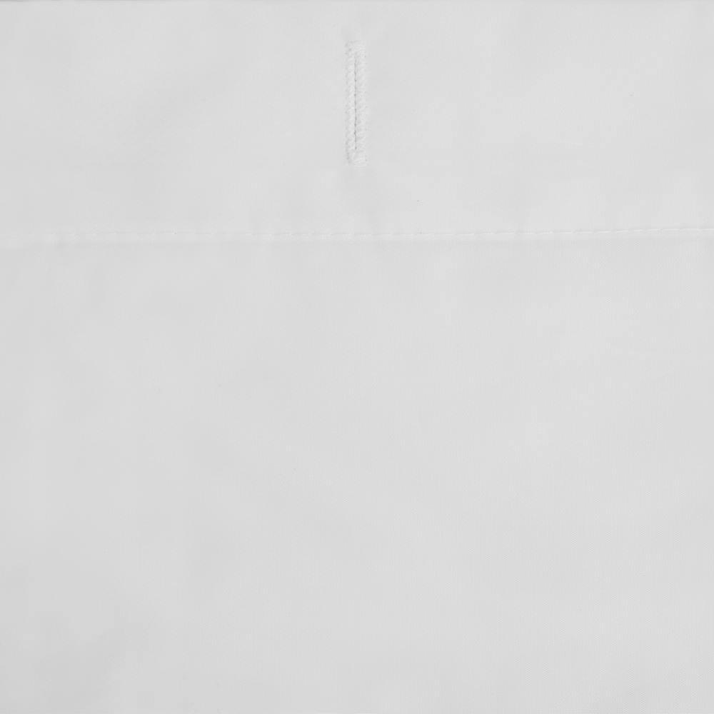 Water Repellent Fabric Shower Curtain Liner, White - Zenna Home