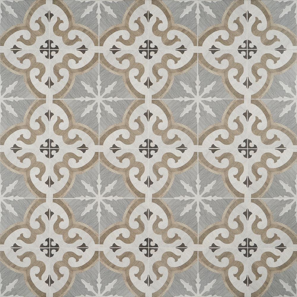 Beverly 8" x 8" Porcelain Patterned Wall & Floor Tile (12.91 sq. ft./ Case)