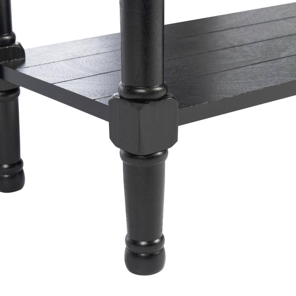 Primrose 3 Drawer Console Table - CNS5707B - Black - Safavieh