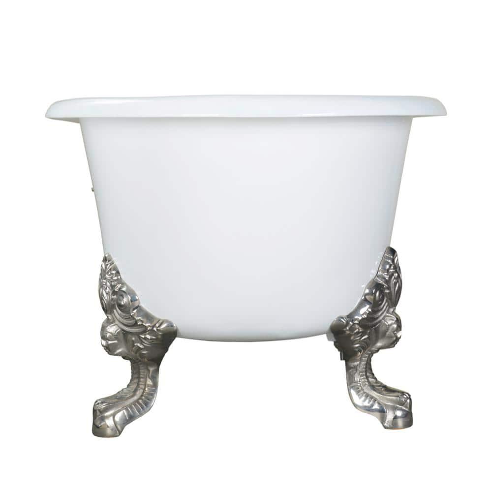 Gallagher 72'' x 31.5'' Freestanding Soaking Cast Iron Bathtub