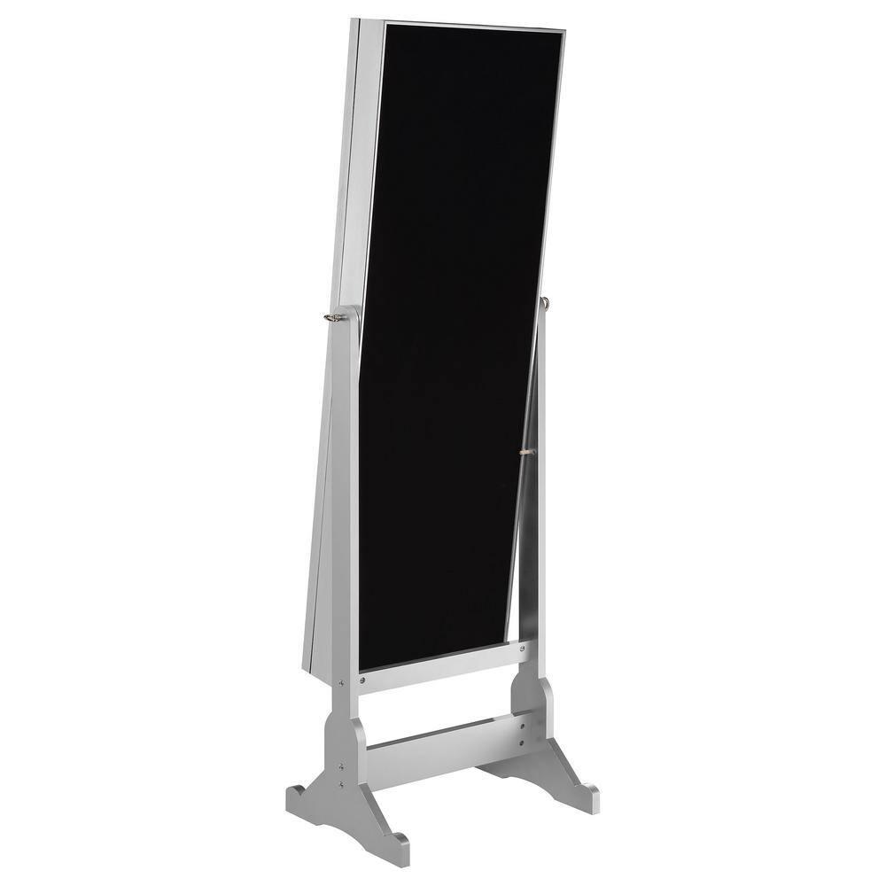 Jewelry Cheval Mirror Silver