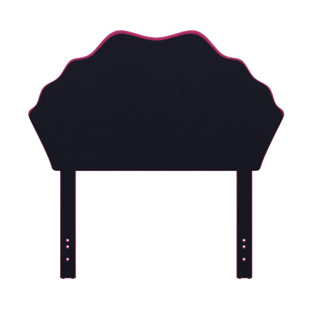 Elina Upholstered Twin Headboard, Pink, by Hillsdale Living Essentials