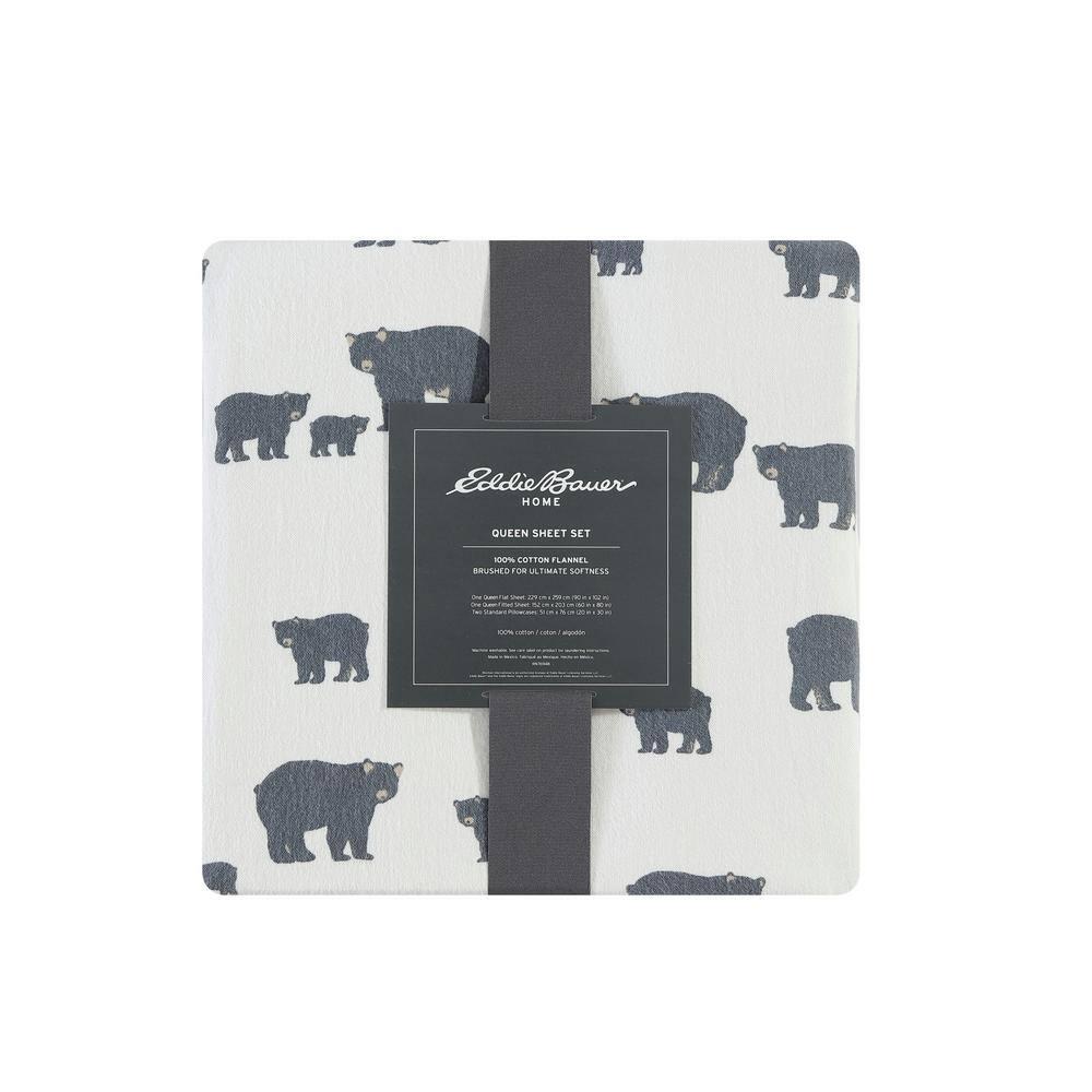Eddie Bauer Cozy Cotton Flannel Sheet Sets