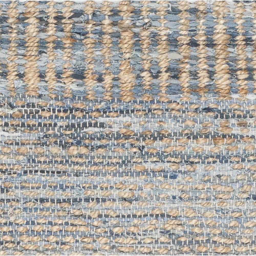 Cape Cod CAP353 Hand Woven Accent Rug - Natural/Blue - 2'x3' - Safavieh.