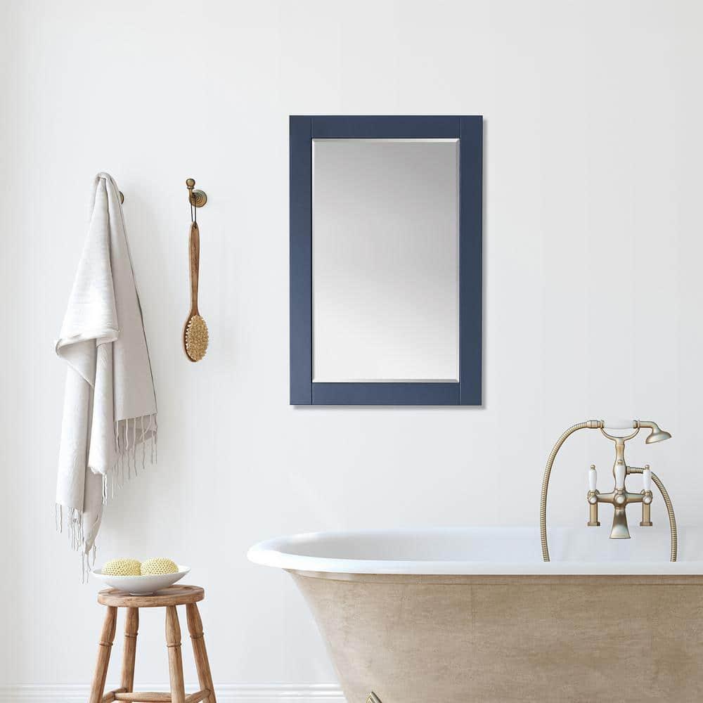 Ivy Wood Flat Wall Mirror