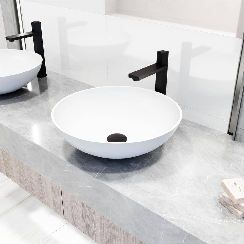Nova 10" H Single Handle Vessel Sink Bathroom Faucet