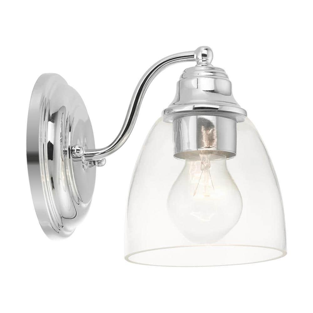 Livex Lighting Montgomery 1 - Light Vanity in  Polished Chrome