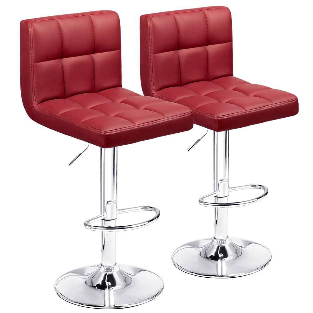 Stallcup Swivel Upholstered Counter Stool with Metal Frame